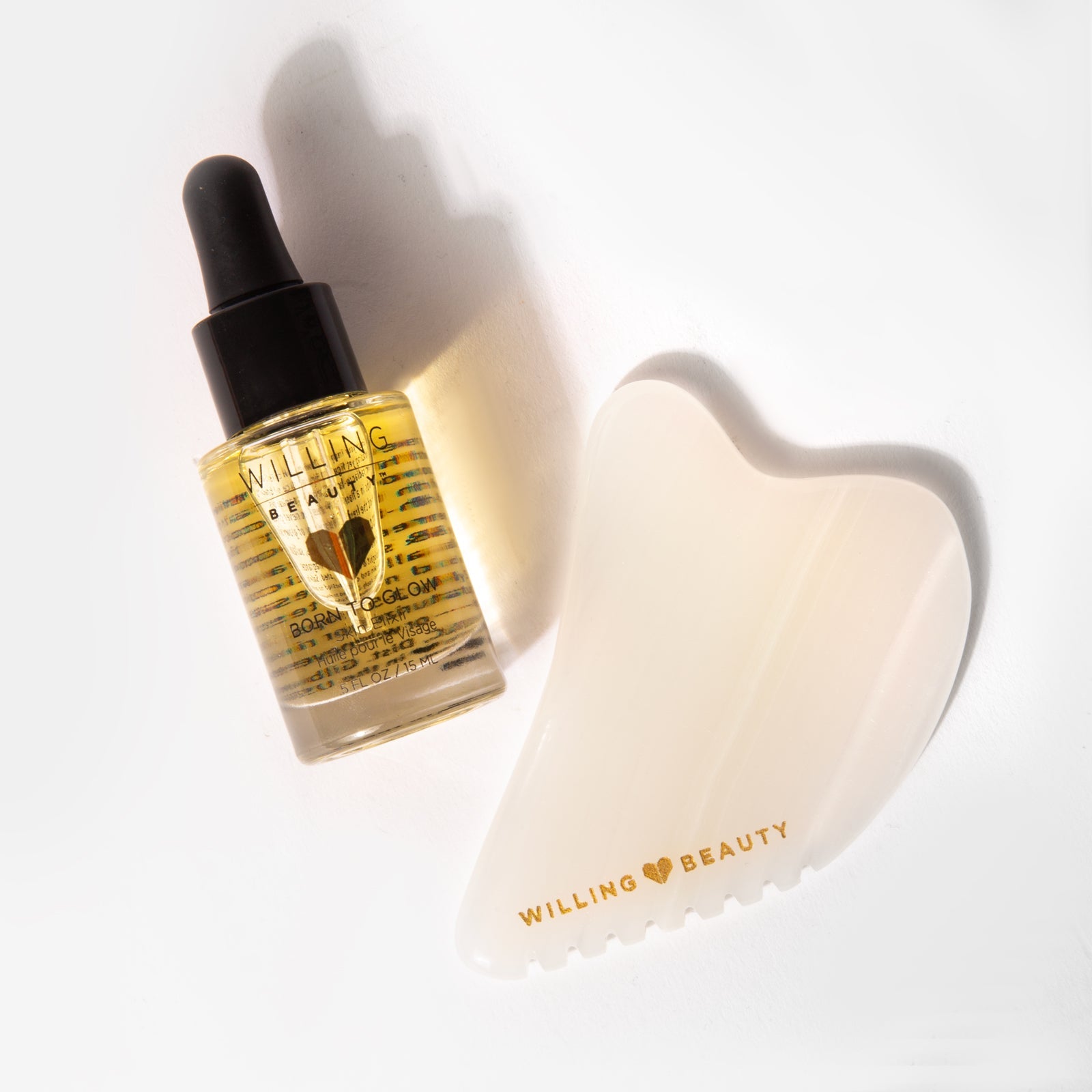 Gua Sha + Born to Glow Starter Set